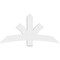 Ekena Millwork Davenport Architectural Grade PVC Gable Bracket, 60"W x 30"H x 2"D x 6"F, 12/12 Pitch GBP060X30X0206DAV00 - alternate 2